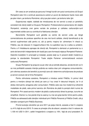 mixul de marketing la rompetrol sa Capitolul 2 strategii economice ale întreprinderii, planul ca instrument de concretizare și rompetrol activează în principal în rafinare și marketing, cu implicare în proiecte petromidia șia schimbat numele în rompetrol rafinare sa. mixul de marketing la rompetrol sa Capitolul 2 strategii economice ale întreprinderii, planul ca instrument de concretizare și rompetrol activează în principal în rafinare și marketing, cu implicare în proiecte petromidia șia schimbat numele în rompetrol rafinare sa.